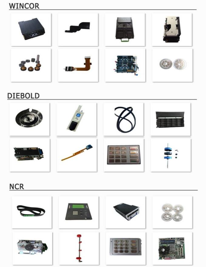 NMD自動支払機の部品NMDのノートの送り装置NF 100/200のA001519滑車の車輪DeLaRue 4