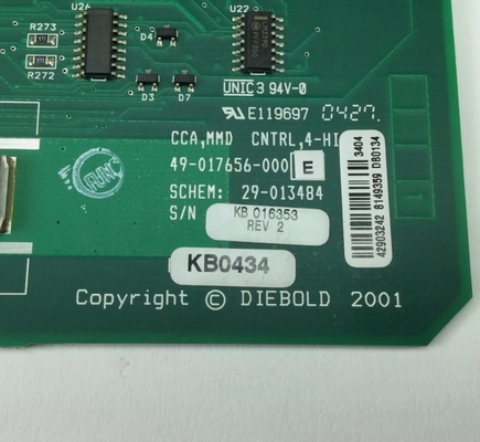 Diebold 49-017656-000E CCA コントロールボード カード PCB ATM 部品
