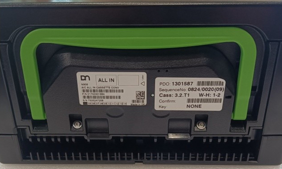 1750301684 01750301684 ATM機械の部品 DN 200 N906 ディボルド・ニックスドルフ AIC ALL IN CASSETTE CONV ATMの部品