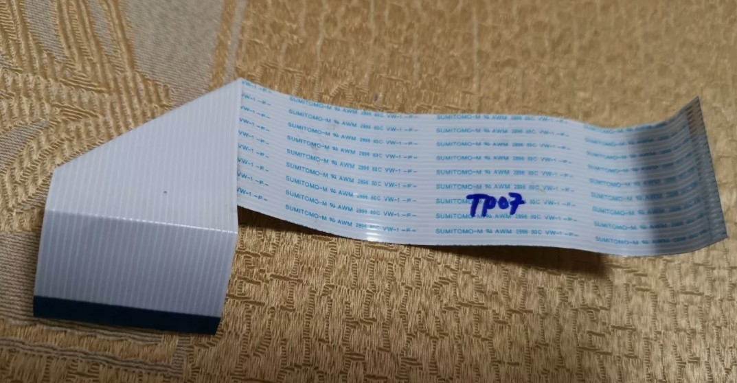 ATM マシン PARTS ウィンコー・ニックスドルフ TP07 熱印刷頭 フラットケーブル