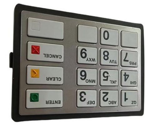 49249441768A 49-249441-768AATM パーツ デイボルトキーボード EPP7 PCI-プラス LGE ST STL HTR ENG ((US) ATM パーツ